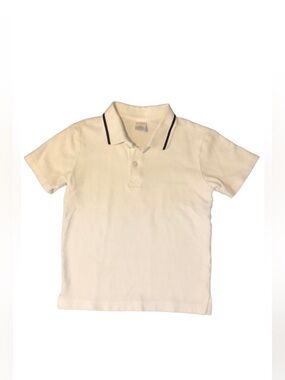 Gymboree White Short Sleeve School Uniform Collared Shirt Size 6